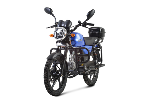 Мопед TMBK ALPHA 50 (110) Blue | Мототека